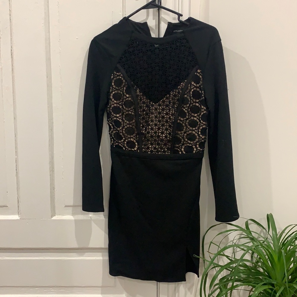 Long sleeve Mini Dress